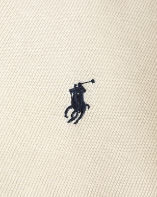 Ralph Lauren Sweatshirt Pony Embroidered Quarter-Zip Stand Collar Pullover
