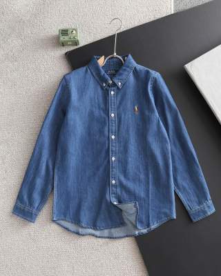 Ralph Lauren Vintage Outerwear Denim Overshirt Jacket