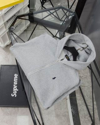 Ralph Lauren Essential Outerwear Hooded Full Zip Sweatshirt Jacket