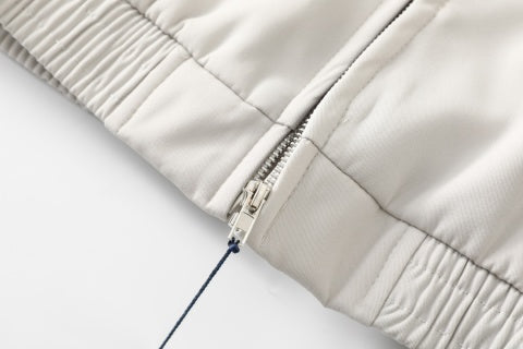 Ralph Lauren Outerwear Contrast Collar Cotton Harrington Jacket