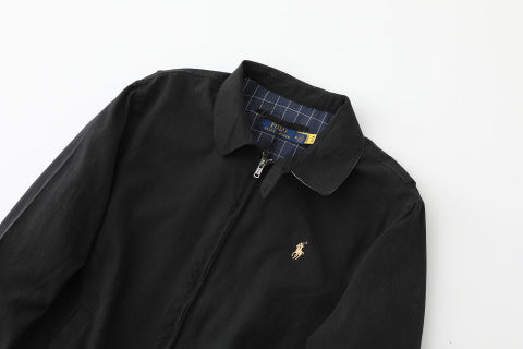 Ralph Lauren Outerwear Vintage Fold-Collar Zip Jacket