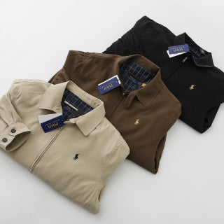 Ralph Lauren Outerwear Vintage Fold-Collar Zip Jacket