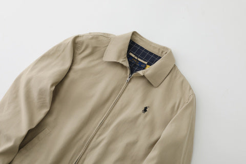 Ralph Lauren Outerwear Vintage Fold-Collar Zip Jacket
