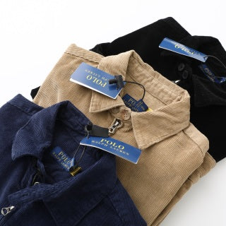 Ralph Lauren Outerwear Corduroy Zip Jacket