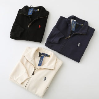 Ralph Lauren Essential Outerwear Knit Full Zip Jacket