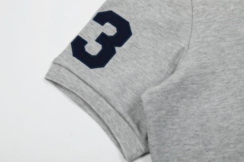 Ralph Lauren Big Pony Number Patch Piqué Polo Shirt
