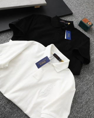 Ralph Lauren Heavyweight Cotton Embroidered Polo Shirt