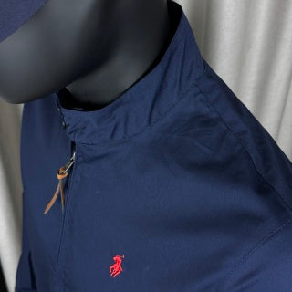 Ralph Lauren Essential Outerwear Stand Collar Harrington Jacket