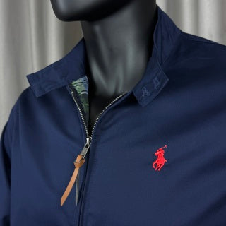 Ralph Lauren Essential Outerwear Stand Collar Harrington Jacket