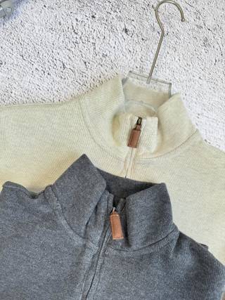 Ralph Lauren Sweatshirt Pony Embroidered Quarter-Zip Pullover