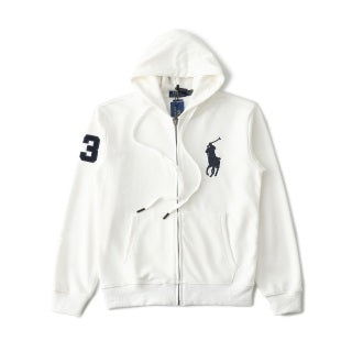 Ralph Lauren Heritage Outerwear Big Pony Hooded Zip Jacket