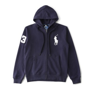 Ralph Lauren Heritage Outerwear Big Pony Hooded Zip Jacket