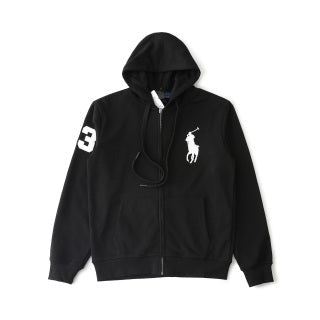 Ralph Lauren Heritage Outerwear Big Pony Hooded Zip Jacket