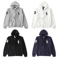 Ralph Lauren Heritage Outerwear Big Pony Hooded Zip Jacket