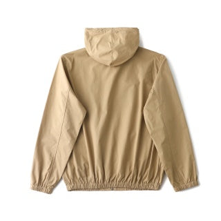 Ralph Lauren Outerwear Cotton Drawstring Hood Zip Jacket