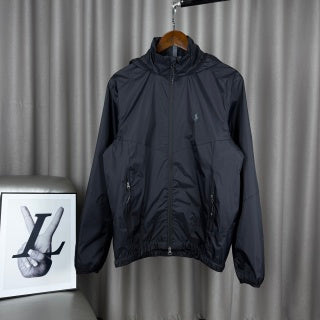 Ralph Lauren Outerwear Packable Hood Zip Windbreaker