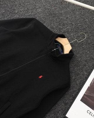 Ralph Lauren Signature Outerwear Full Zip Sweatshirt Jacket
