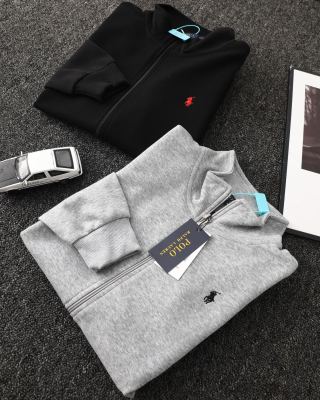 Ralph Lauren Signature Outerwear Full Zip Sweatshirt Jacket