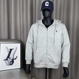 Ralph Lauren Essential Outerwear Hooded Full Zip Sweatshirt Jacket