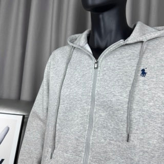Ralph Lauren Essential Outerwear Hooded Full Zip Sweatshirt Jacket