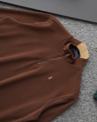 Ralph Lauren Sweatshirt Color Pony Embroidered Half-Zip Pullover