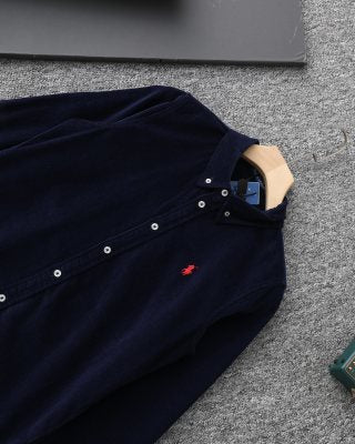 Ralph Lauren Shirt Unisex Corduroy Long Sleeve Button-Up