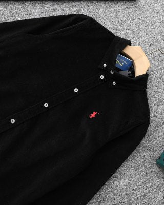 Ralph Lauren Shirt Unisex Corduroy Long Sleeve Button-Up