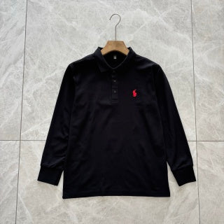 Ralph Lauren Classic Fit Cotton Piqué Long Sleeve Polo Shirt