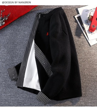 Ralph Lauren Essential Outerwear Half Zip Stand Collar Jacket
