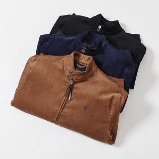 Ralph Lauren Heritage Outerwear Corduroy Harrington Jacket
