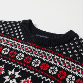 Ralph Lauren Fair Isle Pattern Wool Blend Sweater