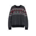 Ralph Lauren Fair Isle Pattern Wool Blend Sweater