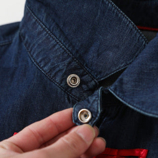 Ralph Lauren Heritage Outerwear Denim Mandarin Jacket