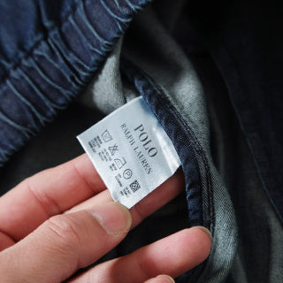 Ralph Lauren Heritage Outerwear Denim Mandarin Jacket