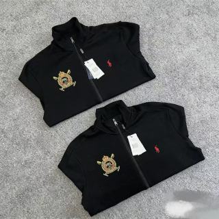 Ralph Lauren Heritage Outerwear Half Zip Stand Collar Jacket