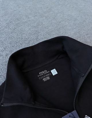 Ralph Lauren Heritage Outerwear Half Zip Stand Collar Jacket
