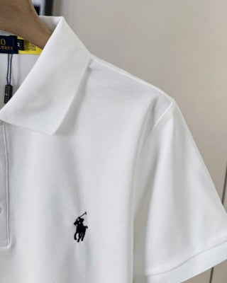 Ralph Lauren Classic Logo Cotton Knit Polo Shirt