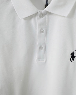 Ralph Lauren Classic Logo Cotton Knit Polo Shirt
