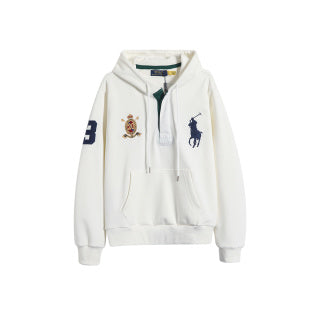 Ralph Lauren Heritage Outerwear Big Pony Hooded Sweatshirt Jacket