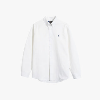 Ralph Lauren Shirt 100% Cotton Oxford Long Sleeve Button-Up
