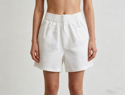 Ralph Lauren Pants Washed Cotton Twill Drawstring Women’s Shorts