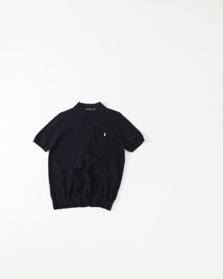 Ralph Lauren Wool-Blend Knit Polo Shirt