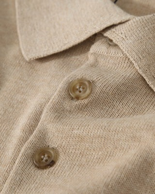 Ralph Lauren Wool-Blend Knit Polo Shirt