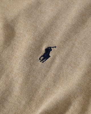 Ralph Lauren Wool-Blend Knit Polo Shirt