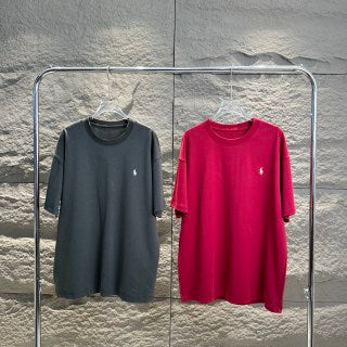 Ralph Lauren T-shirt Solid Crewneck Embroidered Pony Logo