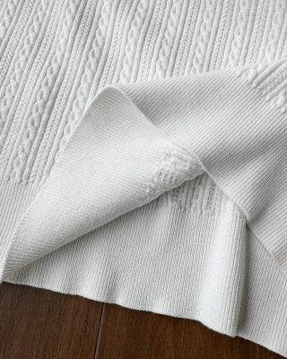 Ralph Lauren Cable Knit Cotton Polo Shirt
