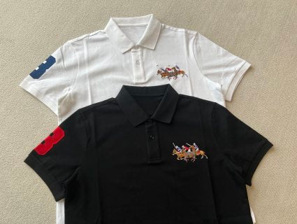 Ralph Lauren Polo Player Embroidered Piqué Polo Shirt