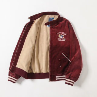 Ralph Lauren Heritage Outerwear Corduroy Varsity Jacket