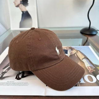 Ralph Lauren Hat Cocoa Brown Classic Pony Baseball Cap