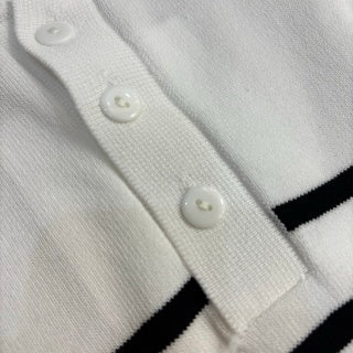 Ralph Lauren Striped Ice Silk Knit Polo Shirt